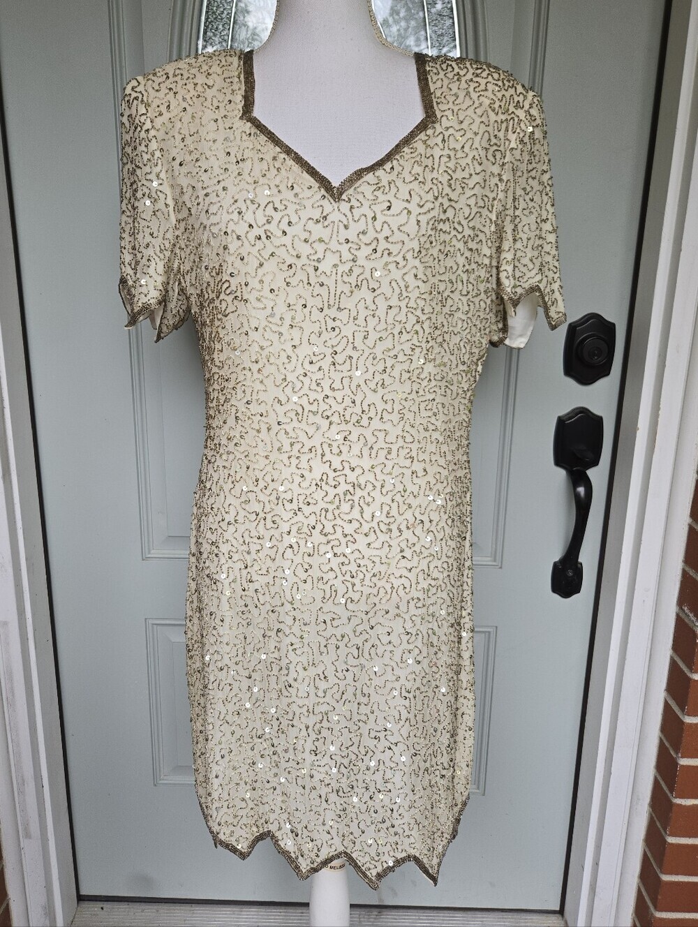 Vintage Laurence Kazar Silk Dress
